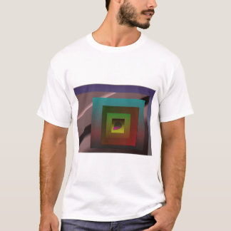 "Geometrisk glöd: Lagrar av dimension" T Shirt