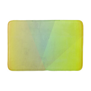 Geometrisk gradering av modern Gult Badrumsmatta