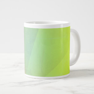 Geometrisk gradering av modern Gult Jumbo Mugg