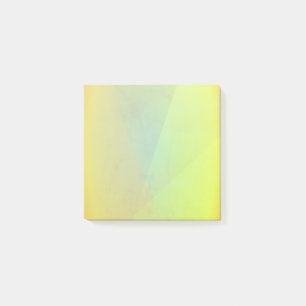 Geometrisk gradering av modern Gult Post-it Block