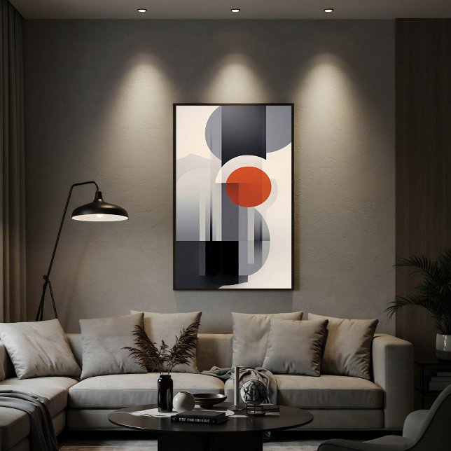 Geometrisk Gradient Canvastryck (Skapare uppladdad)