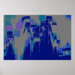 Geometrisk grafik med "ryggstödsfönster" poster