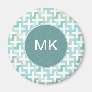 Geometrisk Grönt av skalbaggar Magnet