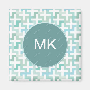 Geometrisk Grönt av skalbaggar Magnet