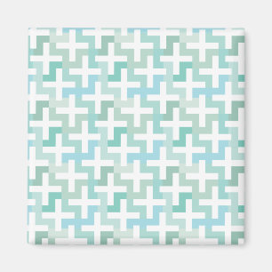 Geometrisk Grönt av skalbaggar Magnet