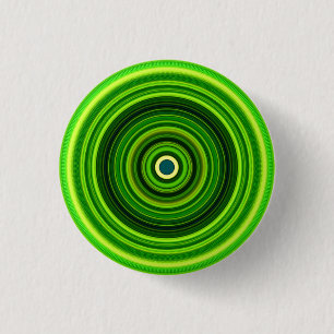 Geometrisk Grönt Mandala Design-64555 Knapp