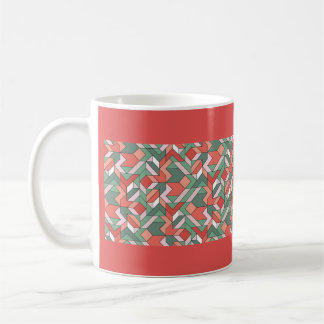 Geometrisk harmoni #1 kaffemugg