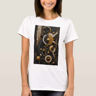 Geometrisk harmoni i 3D mikro mosaik T Shirt