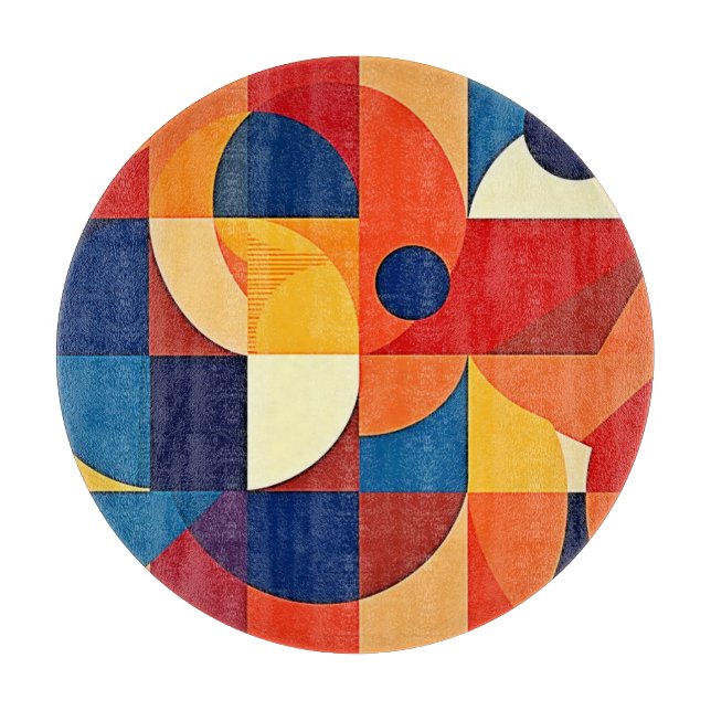 Geometrisk Harmoni: Konstnärlig Design (Framsidan)