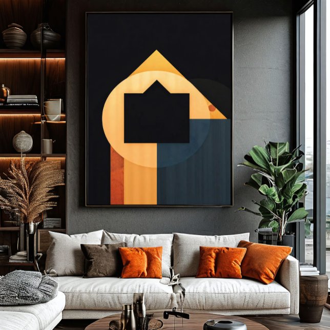 Geometrisk harmoni poster (Skapare uppladdad)