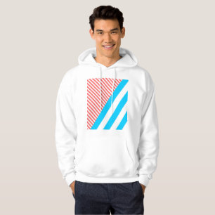 Geometrisk Hoodie