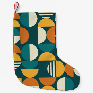 Geometrisk i mitten av århundradet: Retro-minimali Liten Julstrumpa