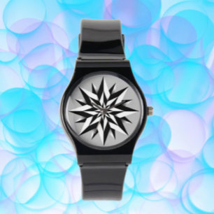 Geometrisk Illusion Armbandsur