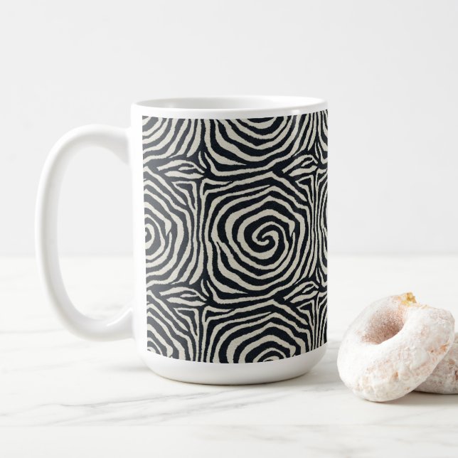 Geometrisk  kaffemugg (Med munk)