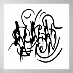 Geometrisk konst för modern abstrakt poster