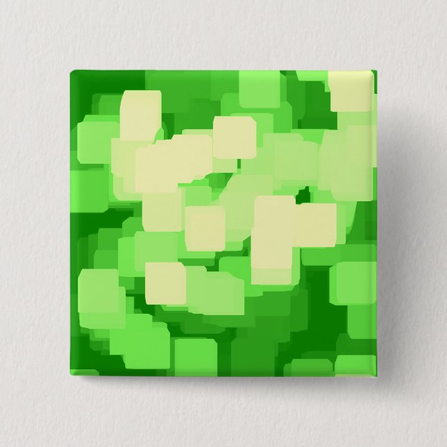 Geometrisk konst "Iceberg" Knapp (Framsida)