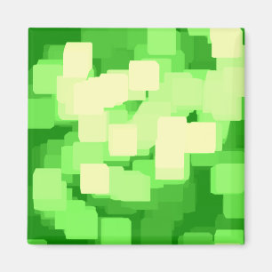 Geometrisk konst "Iceberg" Magnet