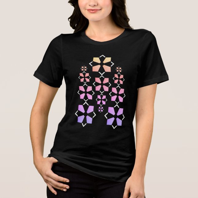 Geometrisk konst t shirt (Framsida)