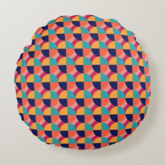 GEOMETRISK KONSTRUKTION. RUND KUDDE (Framsidan)