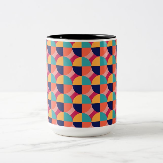 GEOMETRISK KONSTRUKTION. Två-Tonad MUGG (Center)