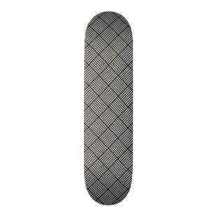 Geometrisk kontrollerad struktur old school skateboard bräda 18 cm