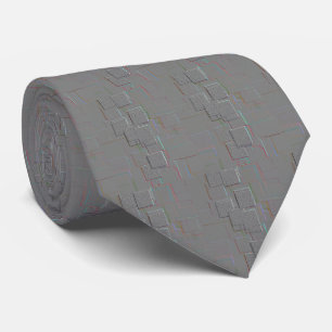 Geometrisk konturtitel för "cyber gotiic" slips