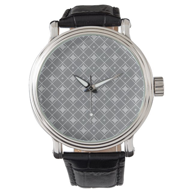 Geometrisk korshänge armbandsur (Framsida)