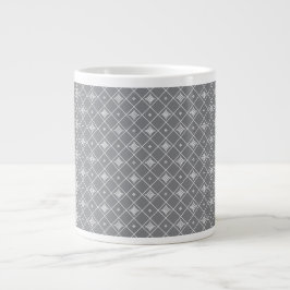 Geometrisk korshänge jumbo mugg