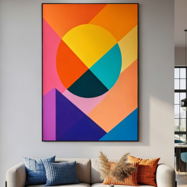 Geometrisk Kosmos Poster (Skapare uppladdad)