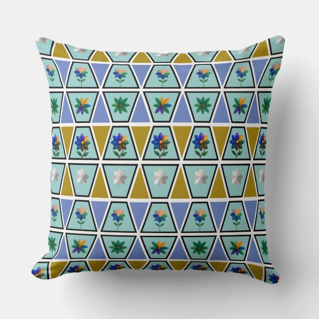 Geometrisk Kudd Design Kudde (Framsida)
