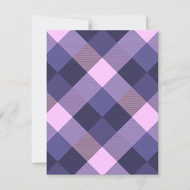Geometrisk kvadratabstraktion 14 anteckningskort (Framsida)