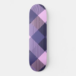 Geometrisk kvadratabstraktion 14 mini skateboard bräda 18,5 cm