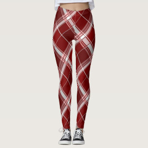 Geometrisk kvadratabstraktion 7 leggings