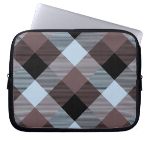 Geometrisk kvadratabstraktion 8 laptop fodral