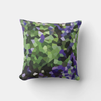 Geometrisk Lavendel Kristall Kudde