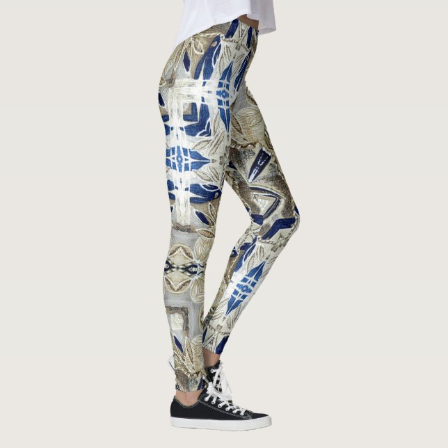 Geometrisk Leggings (Höger)