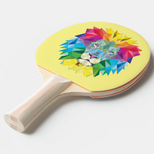 Geometrisk Lejonhuvud Pingisracket