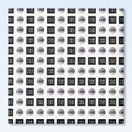 Geometrisk logotypmönsterdesign 2 magnet