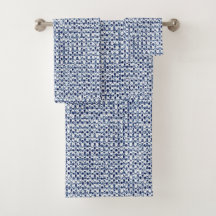 Geometrisk Look för textil för Itajime Shibori