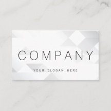 Geometrisk lysande grå färgsilvervisitkort