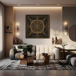 Geometrisk Lyx Poster
