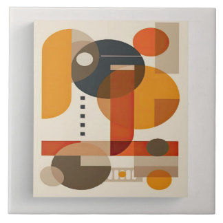 Geometrisk magasin nr 7 under mittårhundradet kakelplatta