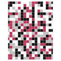 Geometrisk Magenta för modern Roligt Papper