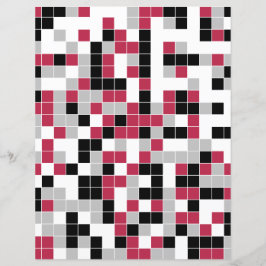 Geometrisk Magenta för modern Roligt Papper