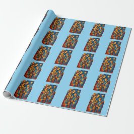 Geometrisk Magi - De Tre Vise Männens Julstjärna K Presentpapper