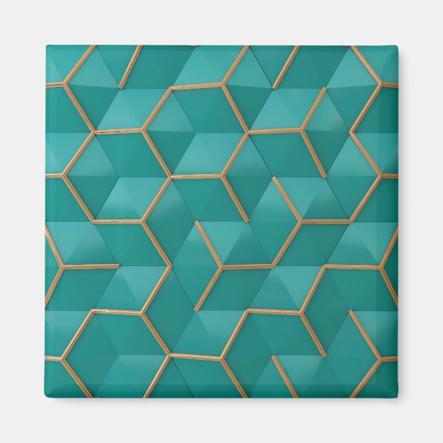 geometrisk magnet (Framsidan)