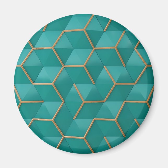 geometrisk magnet (Framsidan)