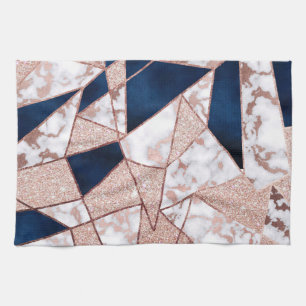 Geometrisk markör för luxurit Ro Glitter Kökshandduk