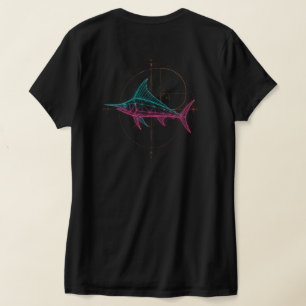 Geometrisk Marlin T Shirt