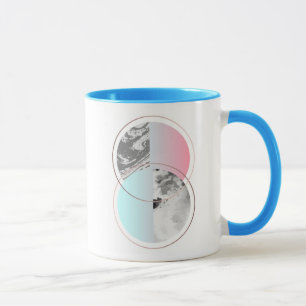 Geometrisk marmorScandi design Mugg